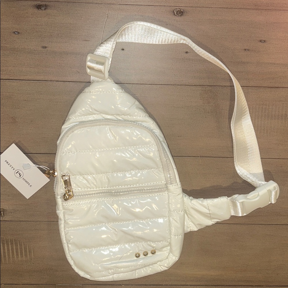 NWT Pretty Simple Sonali Puffer Sling Bag - Picture 2 of 7